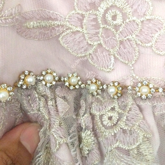 Rare Editions Toddler Girl Lace Dress - Picture 5 of 11